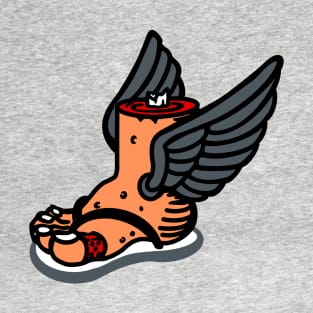 Foot Wings T-Shirt